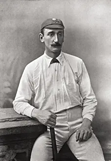 Historical Cricket Players Prints: Cricketer, Paul