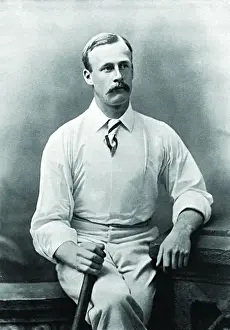 Historical Cricket Players Prints: Cricketer, Rashleigh