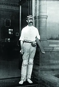 Historical Cricket Players Prints: Cricketer, Scott
