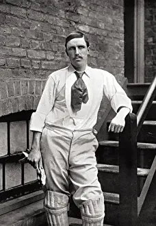 Historical Cricket Players Prints: Cricketer, Trott