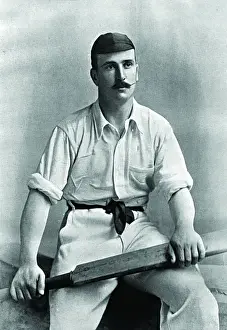 Historical Cricket Players Prints: Cricketer, Troup