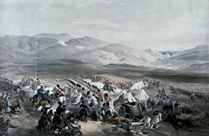 Crimean War, 1853-1856. Battle of Balaklava on 25 Crimean War, 1853-1856. Battle of Balaklava on 25