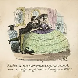Crinoline Prevents Kiss Print