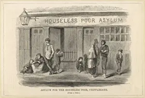 Poverty In 19th Century England Prints: Cripplegate Asylum