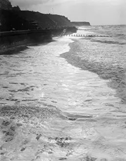 Seaside Resorts In England Prints: Cromer by Moonlight