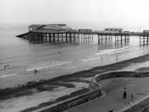 Cromer Pier Print, Norfolk, England 1960s