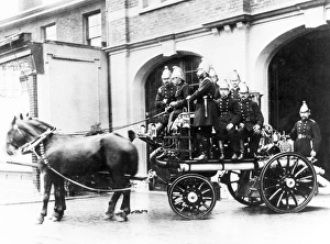 Croydon Fire Brigade at Brigade HQ, Croydon Town Croydon Fire Brigade at Brigade HQ, Croydon Town