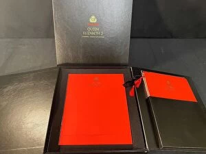 Goodbye Collection: Cunard Line, QE2 - celebration album in slip case cover