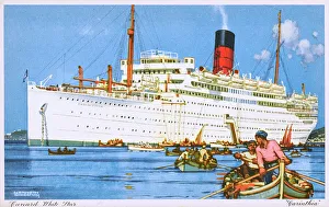 Cunard White Star Line - RMS Carinthia Ocean Liner Cunard White Star Line - RMS Carinthia Ocean Liner