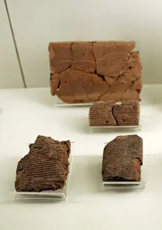 Pergamon Museum Berlin Prints: Cuneiform writing