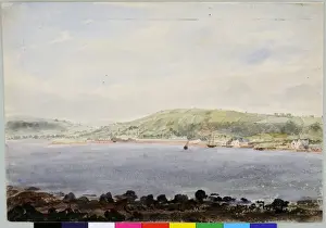 Early 19th Century Print of Curran, Larne (1841)