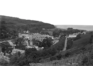 Cushendall Panoramic Print circa Early 1900s