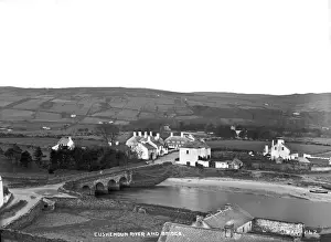 Northern Ireland River Scenes Prints: Cushendun River and Bridge