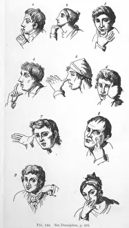 Neapolitan Gestures Print, 1867-1878