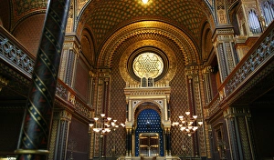 Czech Republic. Prague. Spanish Synagogue. Built in 1868 by Czech Republic. Prague. Spanish Synagogue. Built in 1868 by