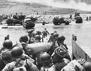 D-Day - Landing in France - Omaha Beach D-Day - Landing in France - Omaha Beach