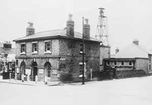 Dagenham Police station on Shafter Road Dagenham Police station on Shafter Road