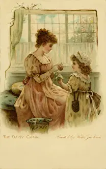 Mother Daughter Activities Prints: The daisy chain