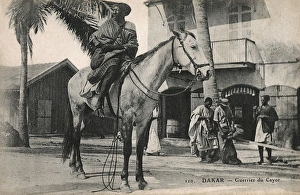 Dakar, Senegal - A Wolof Warrior from Kayor Dakar, Senegal - A Wolof Warrior from Kayor