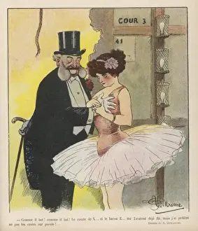 Dancer and Admirer Print