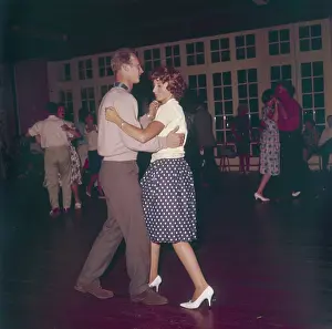 Young People Dancing Prints: Dancing Couples