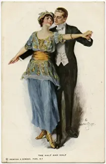 American Dance History Prints: Dancing the Half + Half