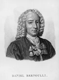 Swiss Mathematician Prints: Daniel Bernouilli