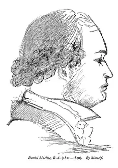 Daniel Maclise Artist Prints: Daniel Maclise (Self)