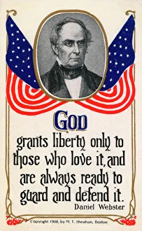 Daniel Webster and quote on God granting Liberty Daniel Webster and quote on God granting Liberty
