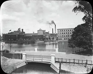 Lantern Slide Prints: Daren Bread Mill