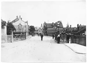 Datchet - 1906 Level Crossing Print, Berkshire