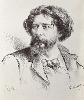 DAUDET, Alphonse (1840-1897). French writer DAUDET, Alphonse (1840-1897). French writer