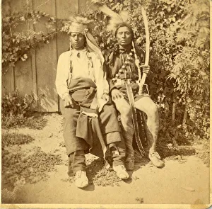 David Frances Barry photo - Chief Hand Horn & his son David Frances Barry photo - Chief Hand Horn & his son