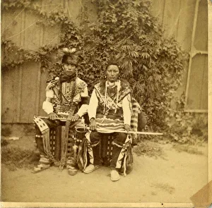 David Frances Barry photo - Two young chiefs David Frances Barry photo - Two young chiefs