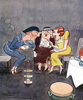 H M Bateman Cartoons Prints: My Dear ! ! by H M Bateman