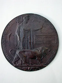 Death Plaque in the name of David Harrison Death Plaque in the name of David Harrison