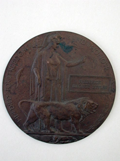 Death Plaque in the name of Private Frederick George Styles Death Plaque in the name of Private Frederick George Styles
