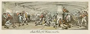 Historic Naval Vessels UK Prints: Below Decks 1782