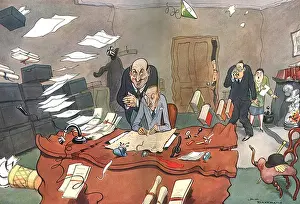 Henry Mayo Bateman Art Prints: The Deed by H. M. Bateman