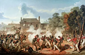 Defence of Chateau de Hougoumont - Battle of Waterloo Defence of Chateau de Hougoumont - Battle of Waterloo