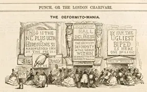Victorian Satire Prints: The Deformito-Mania