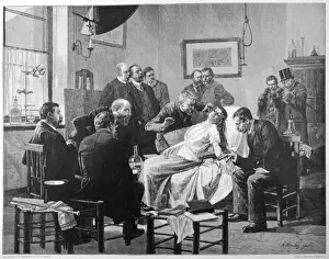 Hypnotism Demonstration Print at Munchen