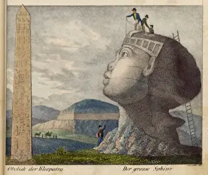 Denons Measurement of the Sphinx Print