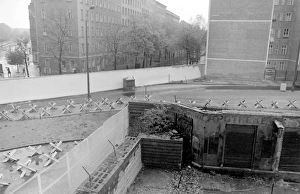 Depressing view of the Berlin Wall, Berlin, Germany Depressing view of the Berlin Wall, Berlin, Germany
