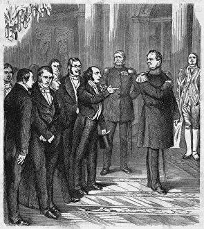 19th Century Royalty Prints: Deputation to the King 2