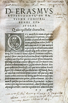 Desiderius Erasmus of Rotterdam (1466/1469-1536). Dutch huma Desiderius Erasmus of Rotterdam (1466/1469-1536). Dutch huma