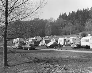 Devonshire Caravan Park Print