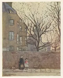 Devonshire Tce Print: Charles Dickens' London Home