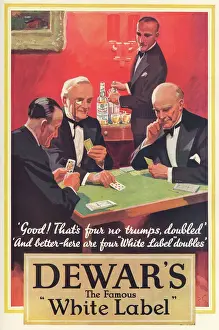 Dewars Advertisement Print 1934