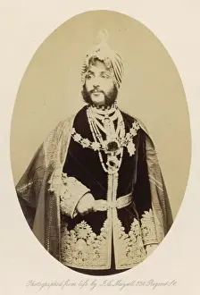 Dhuleep Singh Print: Sikh Maharaja of Lahore